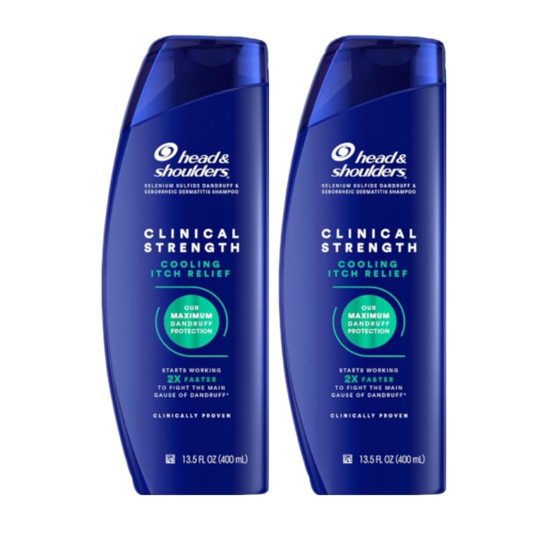 헤드앤숄더 클리니컬 스트렝스 샴푸 400ml 2개 세트 (가려움완화용 멘솔) (초록병) 37,000원