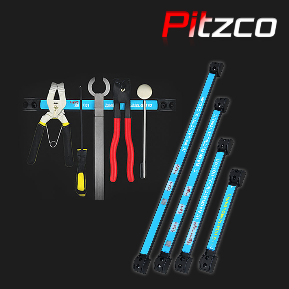 피츠코 마그네틱바 자석공구걸이 자석바 부품 공구 정리 걸이대 정리 진열 자석 거치대, 1개 2,000원