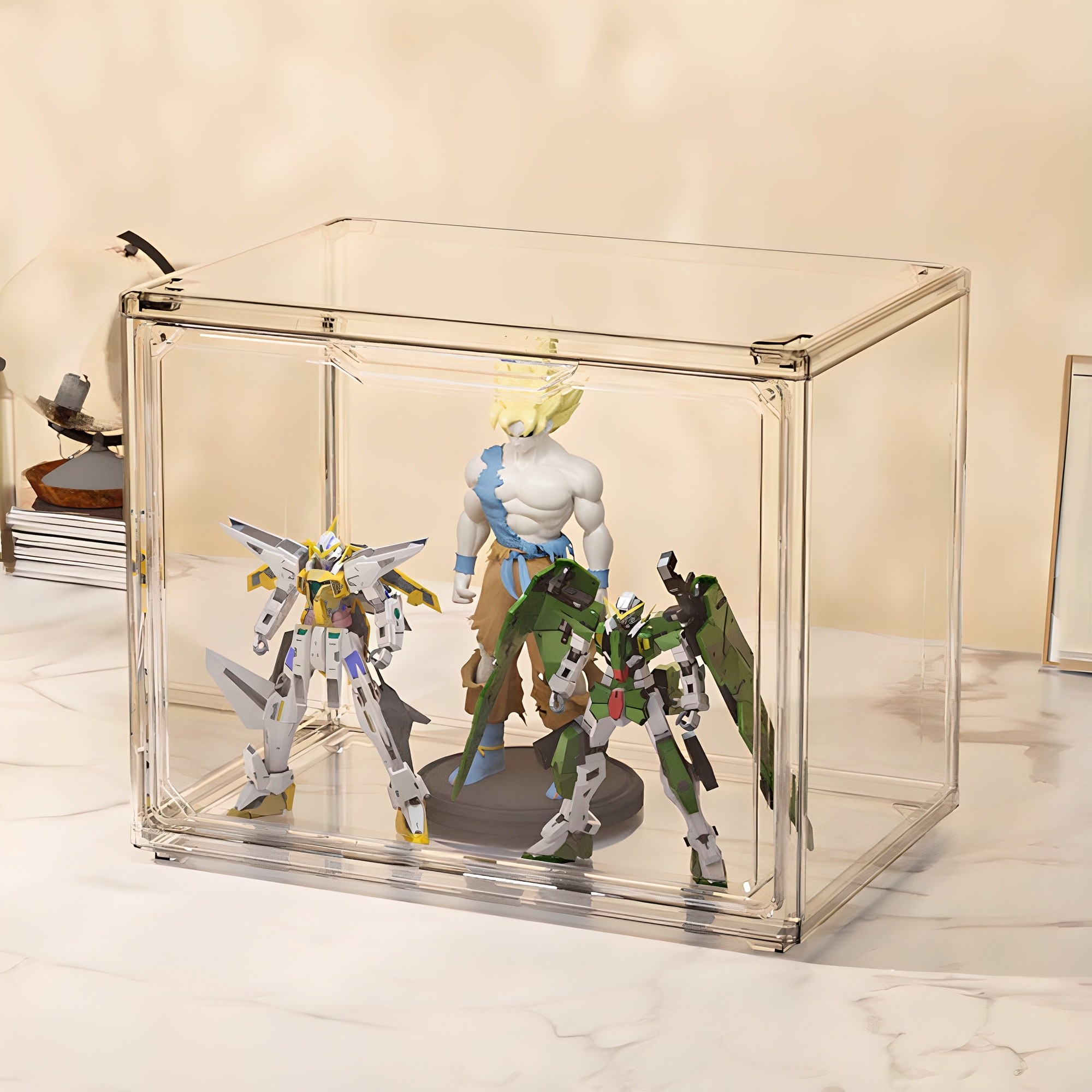 HK.sell 초대형 하이버전 아크릴 진열 박스 45CM33CM33CM, 1개 19,400원