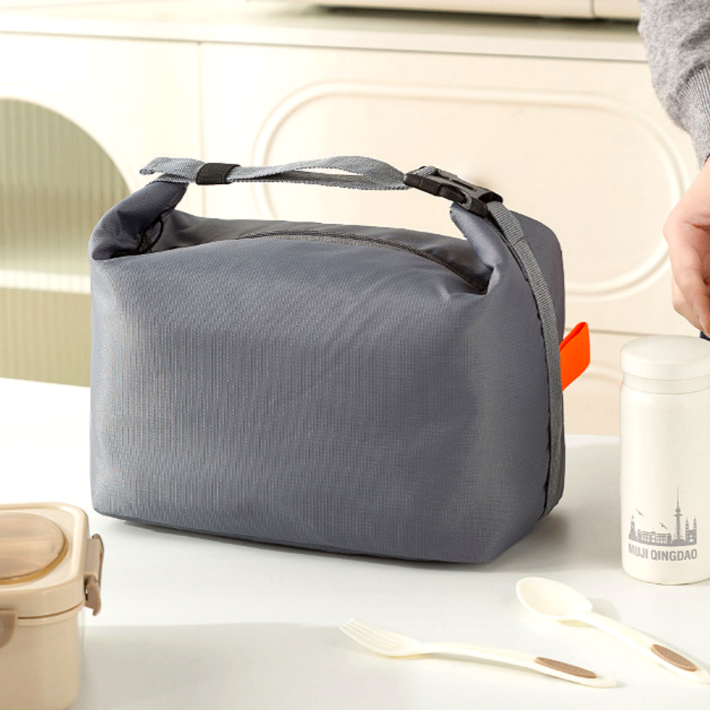 대용량 보온보냉 방수 도시락 보냉백, 1개, 그레이 9,000원