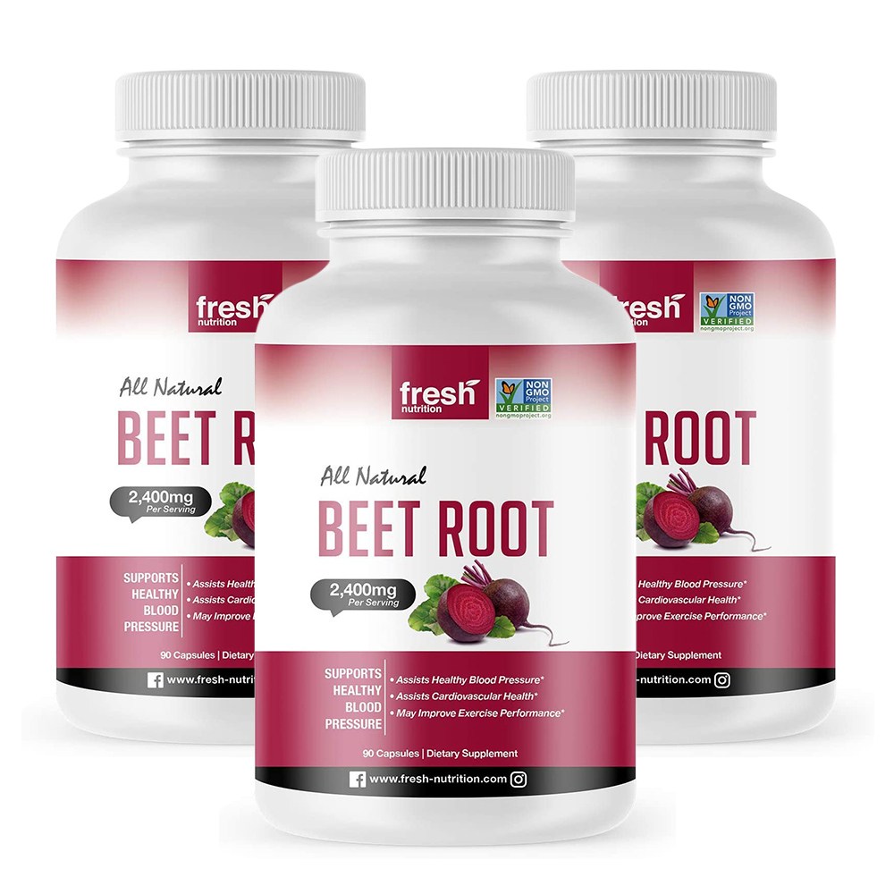 프레쉬뉴트리션 Fresh Nutrition 비트 루트 2400mg 90캡슐, 90정, 3개 121,800원