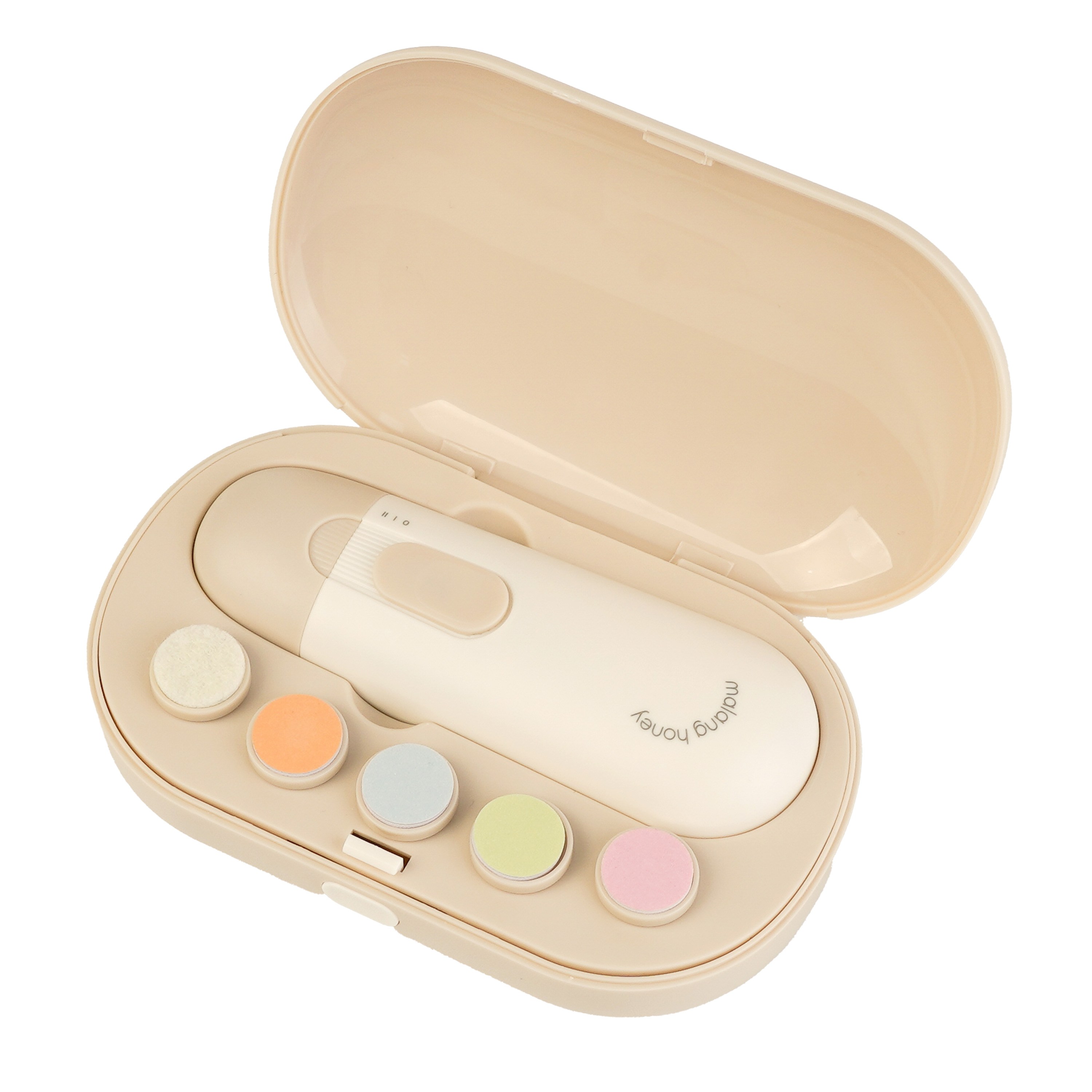 말랑하니 유아 네일트리머 손톱정리, 1개, 밀크베이지 18,900원