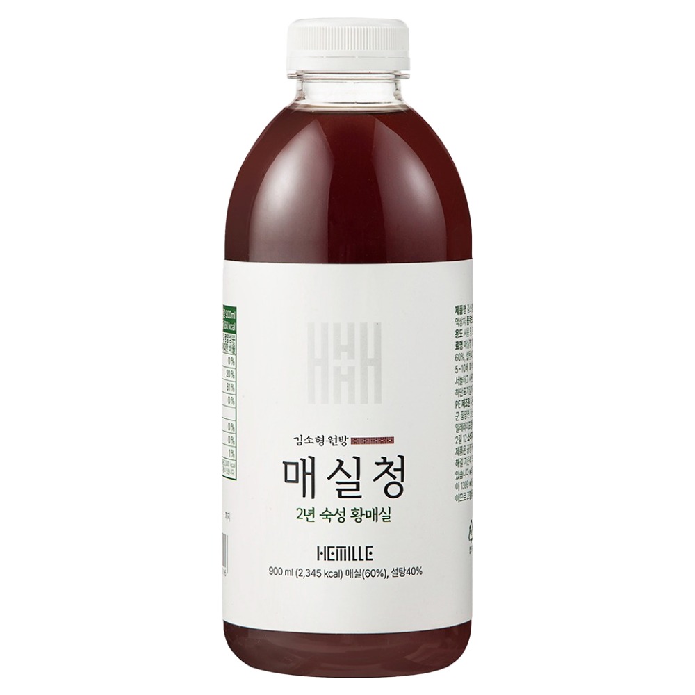 헤밀레 김소형 원방 매실청, 900ml, 1개 23,800원
