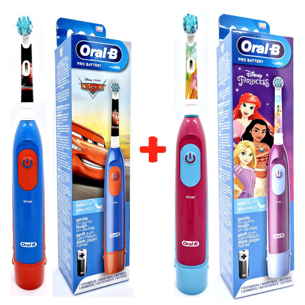 오랄비 유아전동칫솔 1+1 세트 스테이지스파워 카즈 프린세스 어린이전동칫솔세트 30,900원