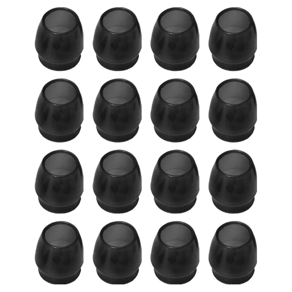 마메 미끄럼방지 투명 의자발 커버 블랙 16p 7,200원