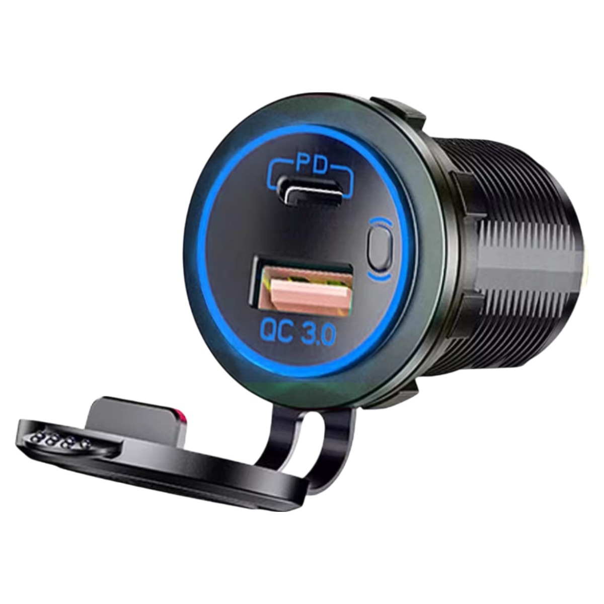 파워뱅크용 3A 멀티USB 방수방진 시거소켓 12-24V, 1개 17,400원