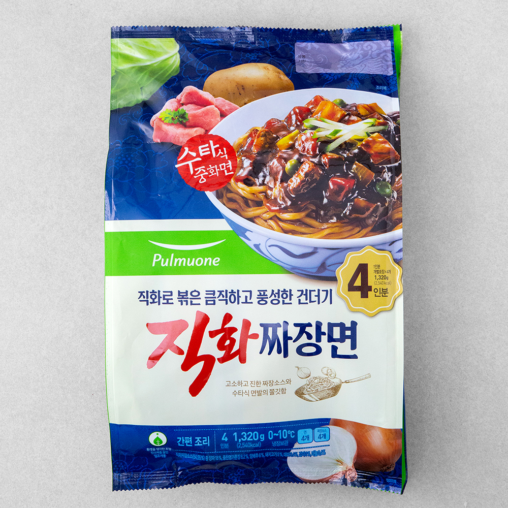 풀무원 직화짜장면 4인분 8,980원