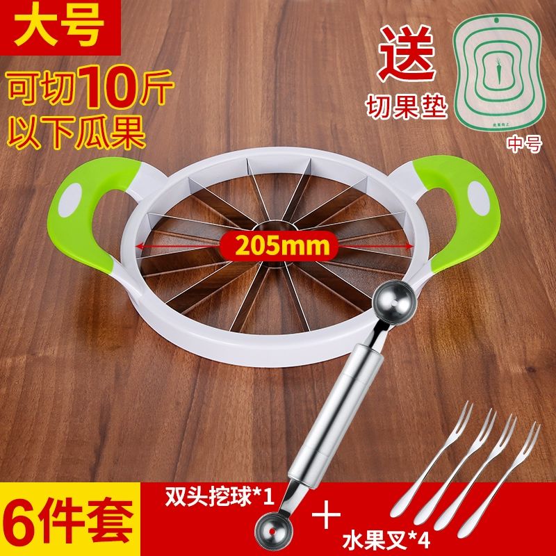 편리한 과일 커터기 대형 수박 커터 절단기 사과 스틸 30,400원