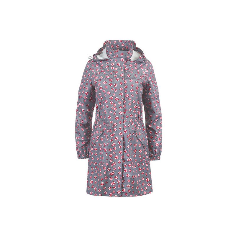 선덜랜드 여성 플라워 프린트 레인코트 비옷 - 16252RC27 96,030원