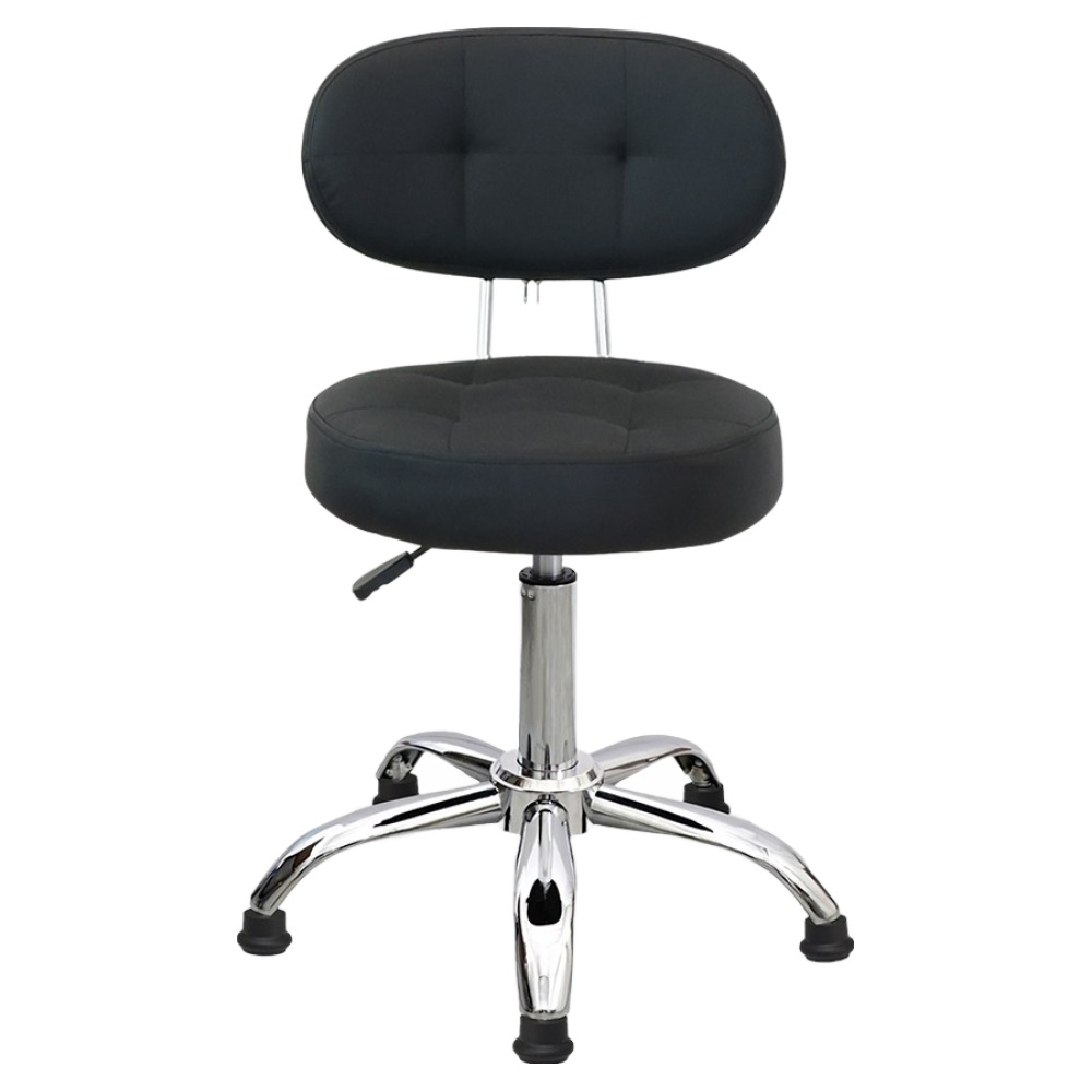 21세기트랜드 심플체어 높이조절 등받이 작업용 회전의자 고정형, 블랙 54,800원