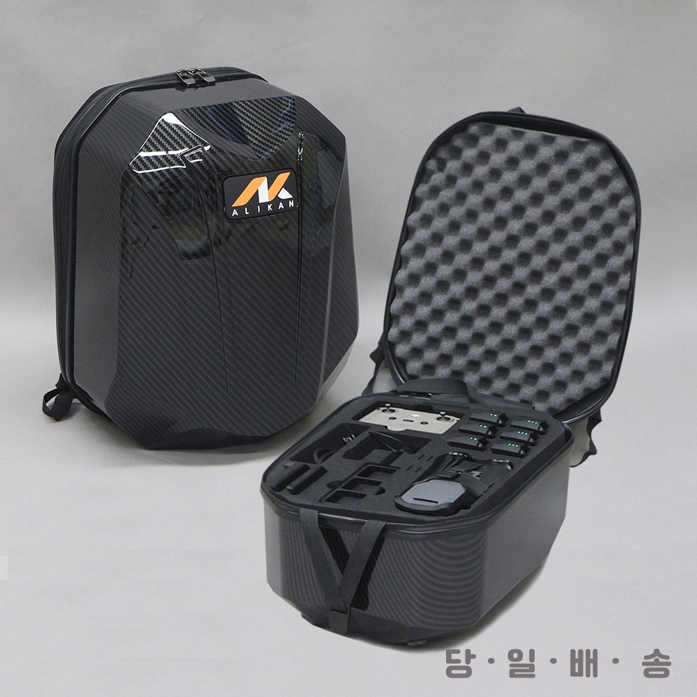 가방몰 매빅3 하드쉘백팩 (RC-N1)-DR200 플라이모어콤보호환 드론보관 전용백팩 배낭형 하드쉘 매빅3 기체배터리 6개수납, 1세트, DR200 97,990원