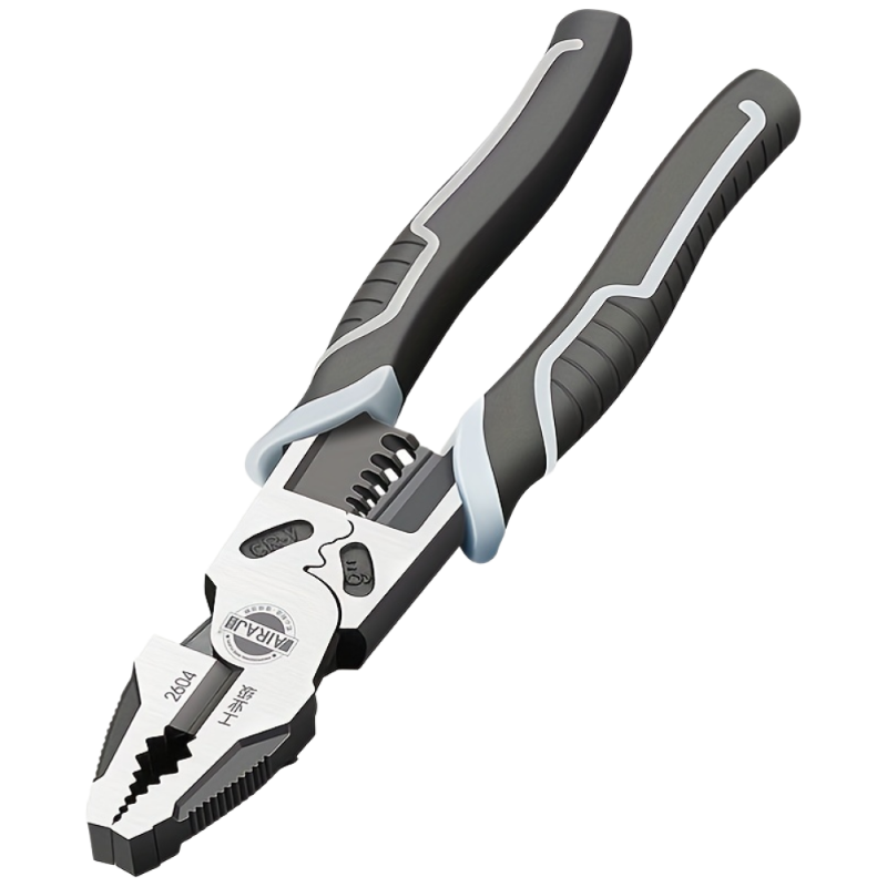 AIRAJ 다용도 와이어 커터 9인치 다양한 규격의 전선 피복 제거 작업에 적합 전기공 전용 미끄럼 방지 편안한 그립 날카롭고 내구성 우수, 1개, 2604 13,500원