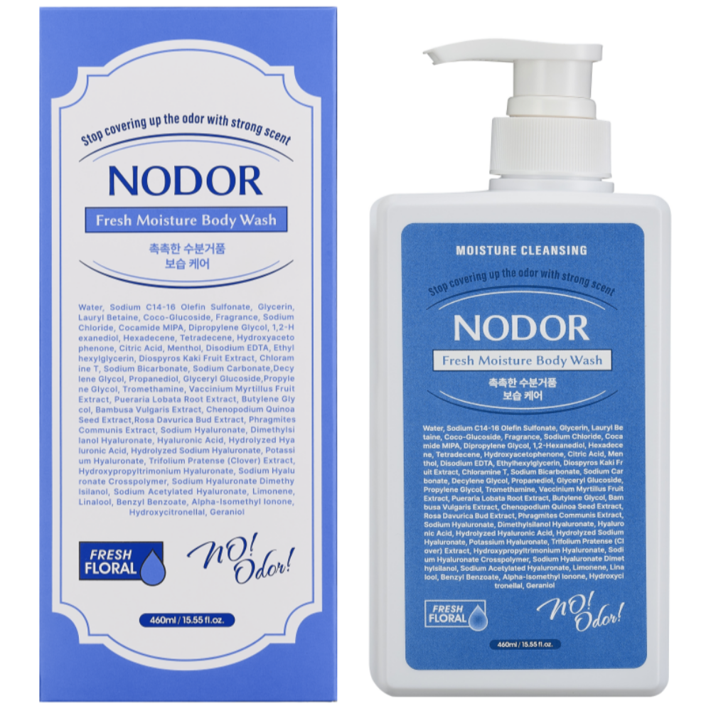 [본사공식몰] 노도르 건조 가려움 개선 모이스춰 수분 고보습 바디워시, 1개, 460ml 24,900원
