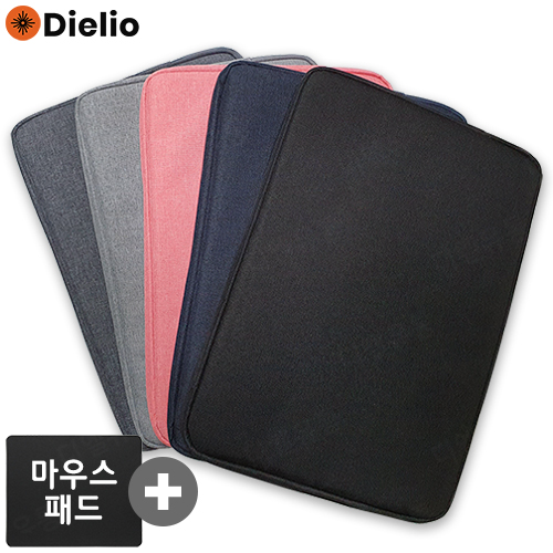 디엘리오 노트북 파우치 (5색상) 13인치 14인치 15인치 16인치 14형 16형 맥북 프로 에어 M2 M3 맥스 삼성 갤럭시북4 갤럭시북5 프로 울트라 LG 그램 가방 케이스 9,800원