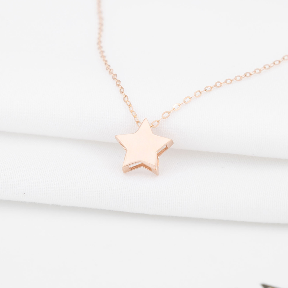 루키스톤 여성용 14k 아리네 별 목걸이 + 쇼핑백 284,750원