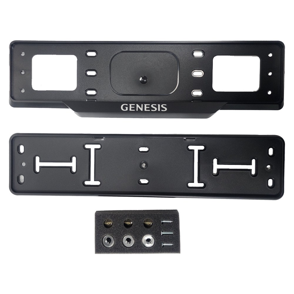 제네시스 라이센스 플레이트 가드 & 볼트 세트 2P 번호판가드 블랙 볼트 3개입 천공용 10,000원