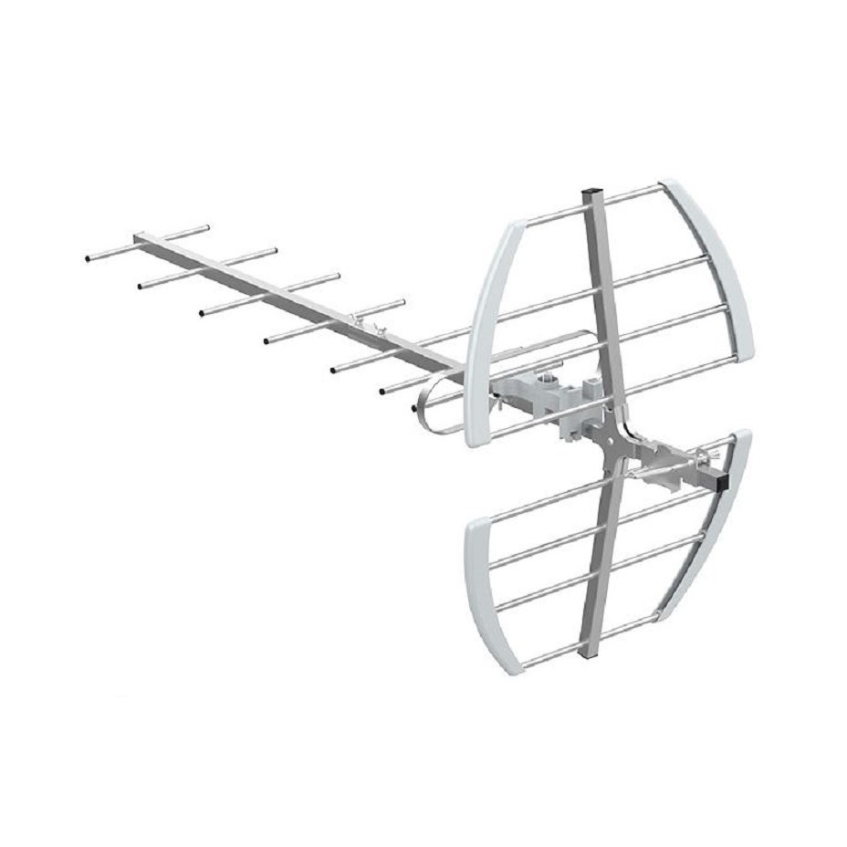 옥외용 4K 디지털 TV 야기 안테나 지상파 수신기 디지털 티비 방송 실외용 공중파 티브이, 1개, 단일상품 24,000원