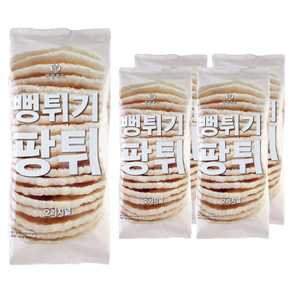 팡튀 오리지널 뻥튀기, 120g, 5개 14,620원