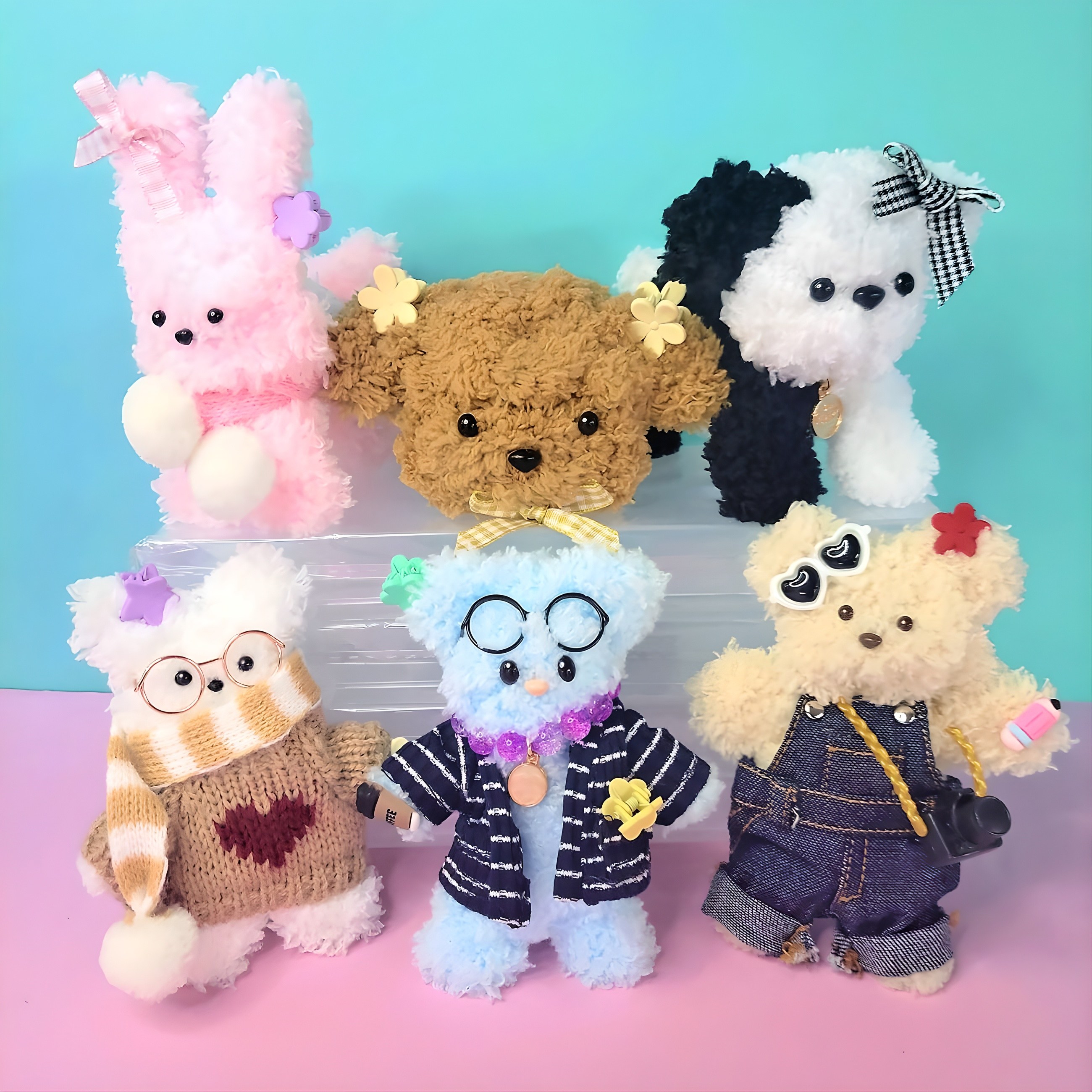 초대박구성 모루인형 만들기 키트 6인분(구성품60여개) 올인원, 1세트 29,900원