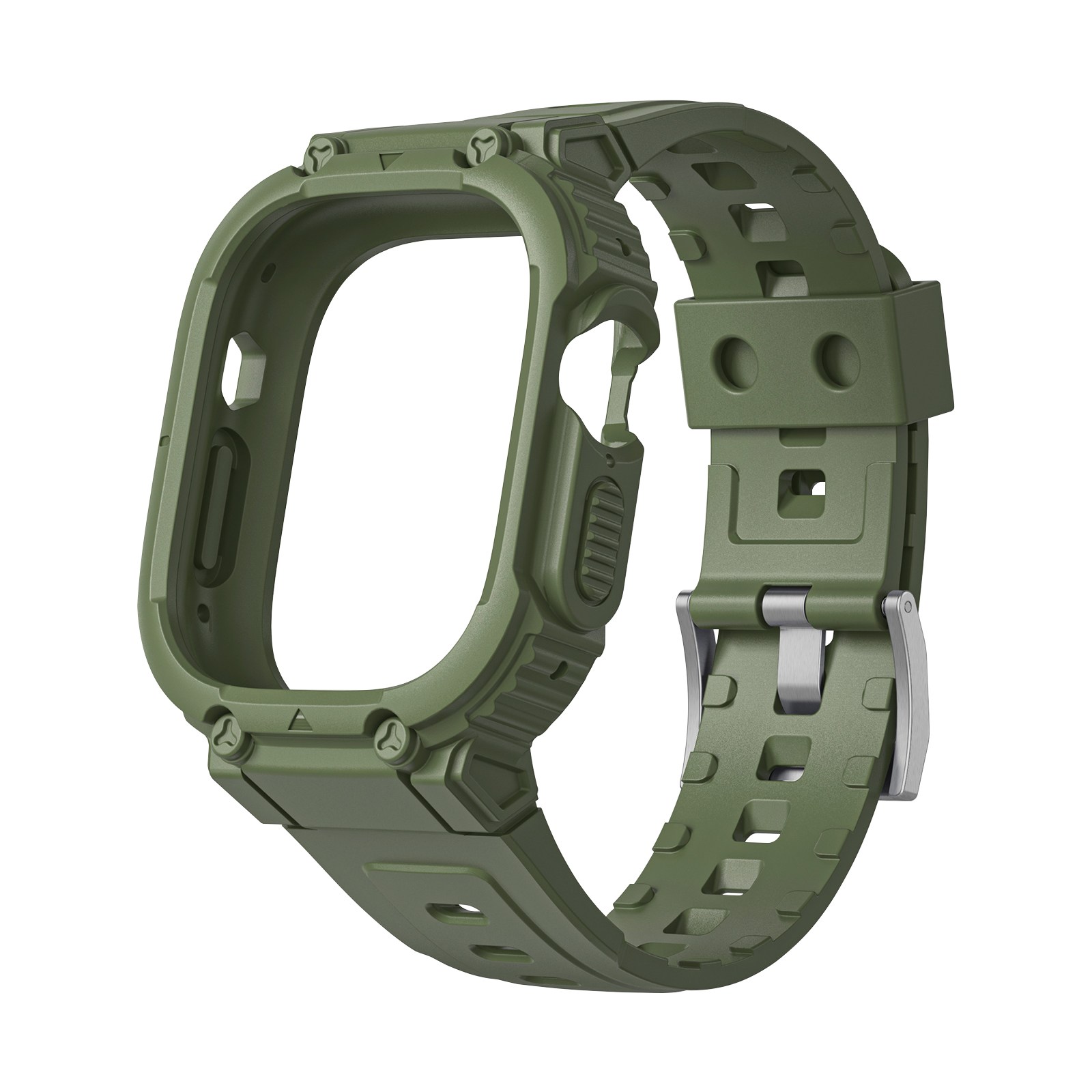 더조은셀러 애플워치 호환 플레인 올인원 스트랩 케이스 일체형 9,800원