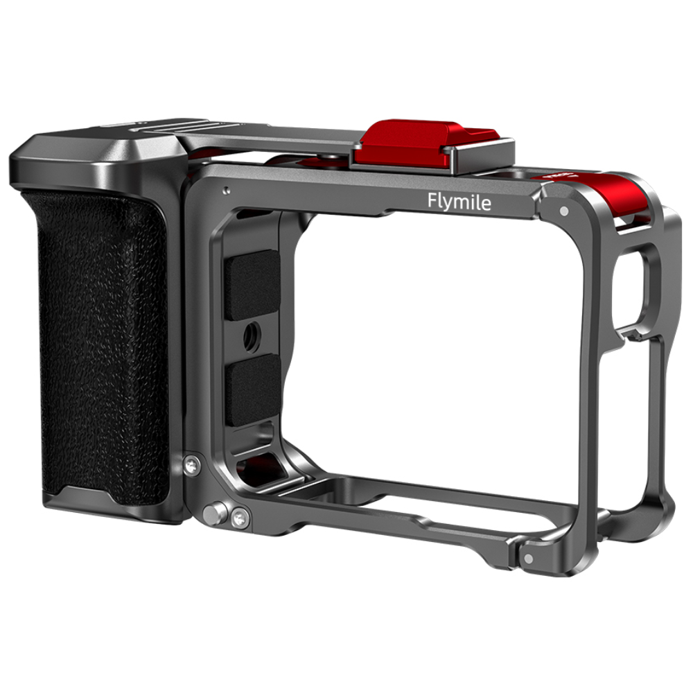 FLYMILE 인스타360 에이스 프로/2 전용 스트릿 핸드그립 세트 콜드슈 확장 1/4나스 삼각대 연결 모듈형 알루미늄 방충격 미끄럼방지 손떨림방지 VLOG 액세서리, 1개, 총색 75,000원