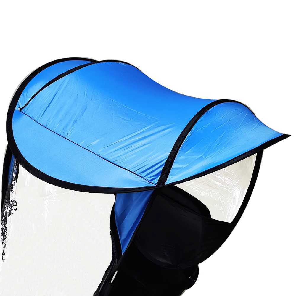 어르신전동차 비가림막 4륜 천막 레인 방수 탈부착 미니 가리개 스쿠터 지붕 차고 커버 44,400원