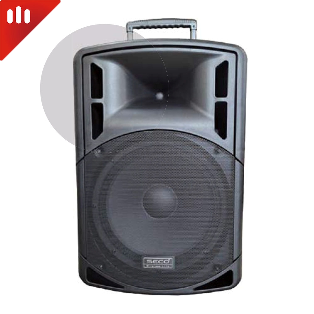 SECO AW-600 / 600W 15인치 이동형 앰프 포터블스피커 1,660,000원