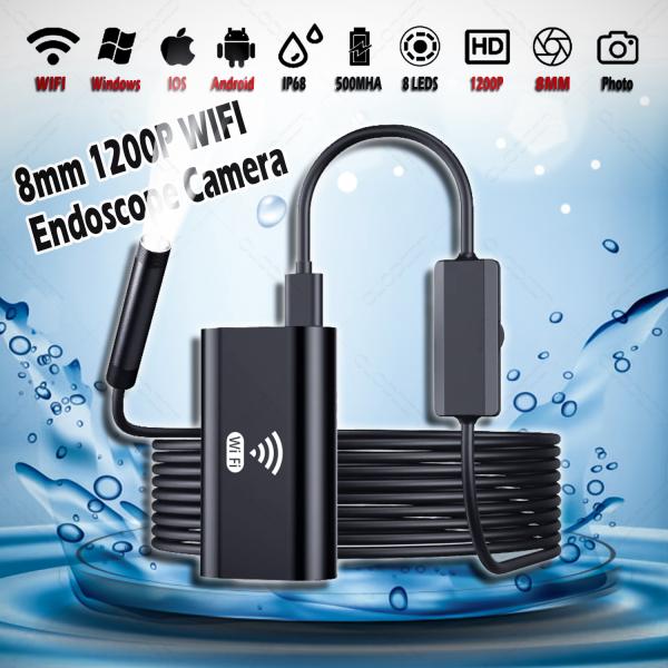 산업용 회전식 내시경 자동차 보로스코프 가시성 케이블 파이프 검사 도구 관절형 차량용 카메라 68mm 40,980원