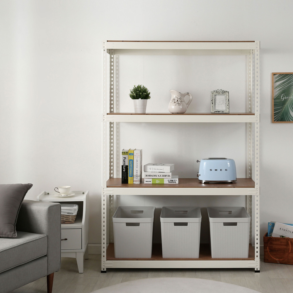 무볼트 베란다 조립식 앵글 선반 4단 수납선반 조립식 앵글선반 4단 앵글 자재 조립식앵글선반 주문제작 138,300원