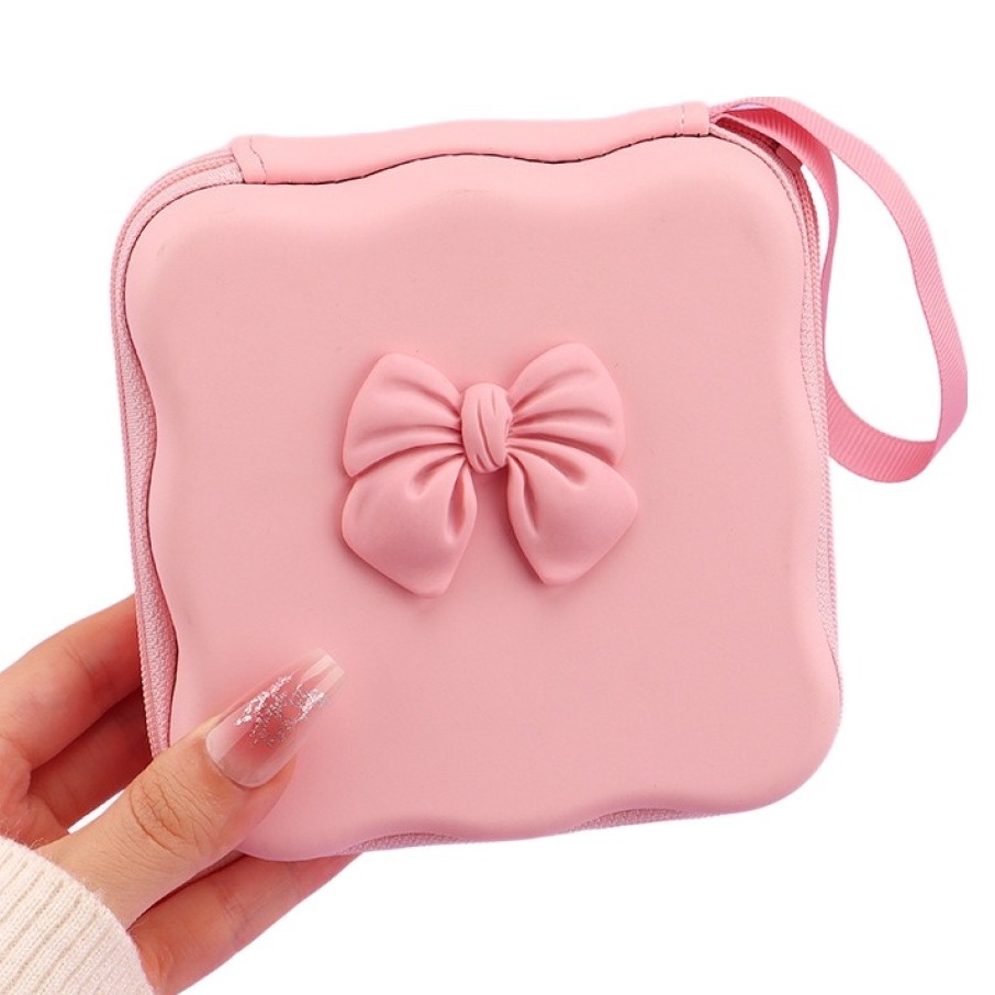 그리뉴얼 파스텔 리본 이어폰 케이블 파우치 8,300원