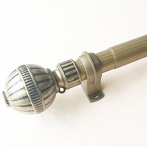 35mm 엔틱옹이 커튼봉 18자(380~540Cm), 엔틱골드, 길이: 18자(380~540Cm) 34,100원