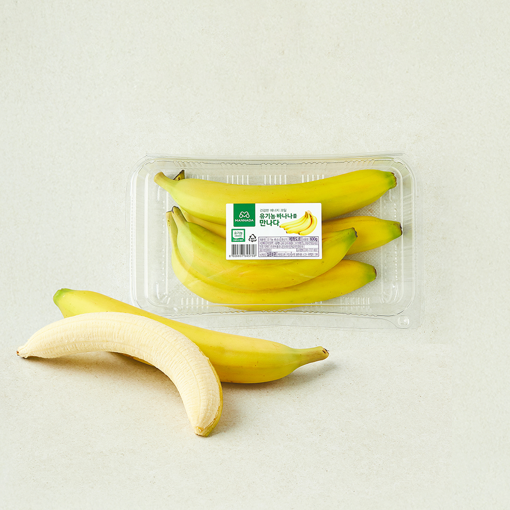 [로켓프레시] 만나다 에콰도르산 유기농 인증 바나나 4,900원