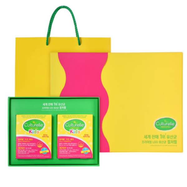 컬처렐 키즈 패킷 유산균 선물세트 1,500mg 30포 2박스 627,800원
