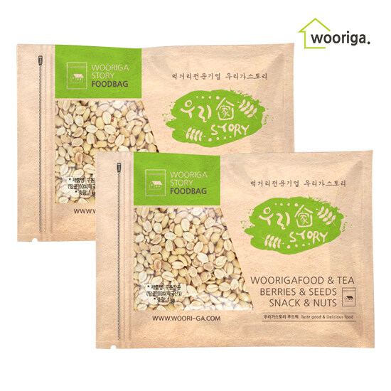 미국산 구운땅콩 1kgx2봉 볶음땅콩 견과류 18,400원