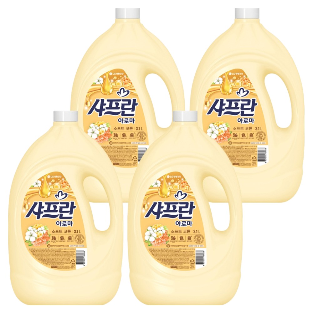 샤프란 아로마 에이 섬유유연제 소프트 코튼 본품 15,660원