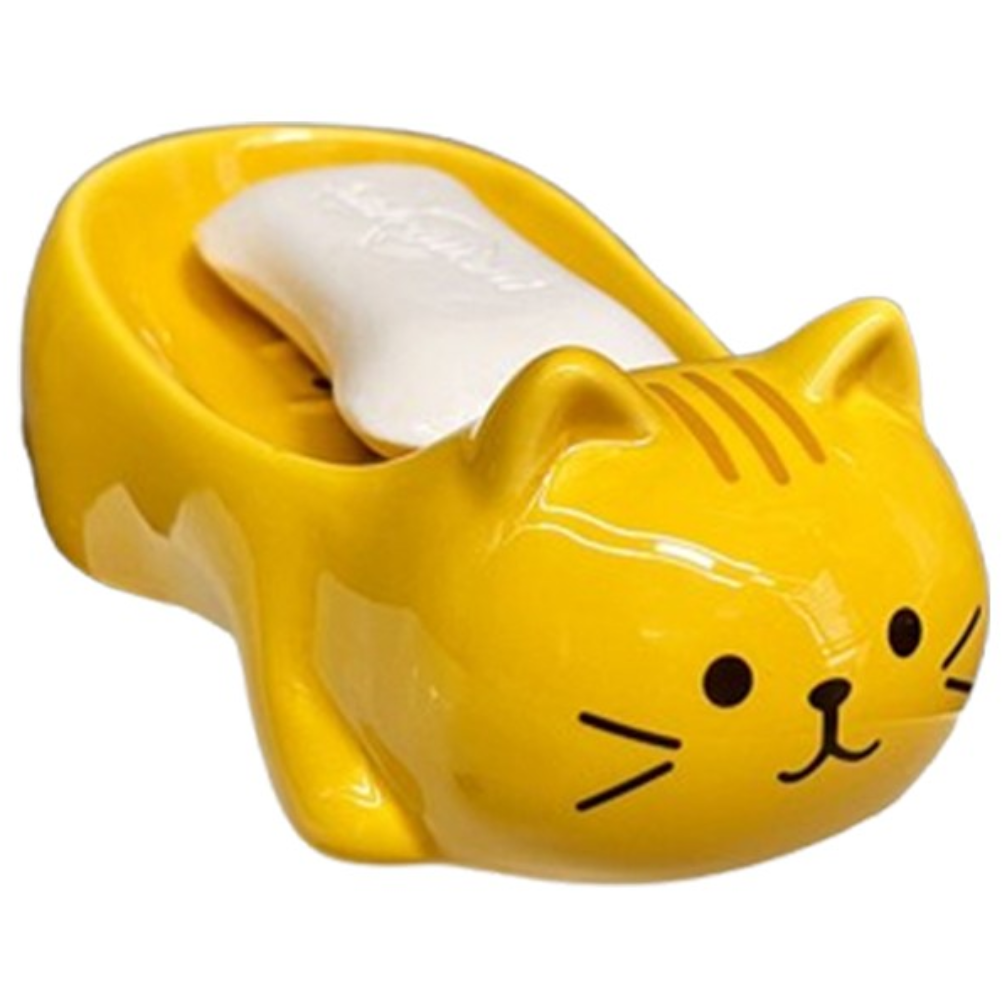 다온느루 삼색 고양이 비누 물빠짐 받침대 17,020원