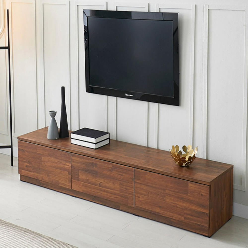 대형 티비다이 거실장 1800 서랍장 낮은 TV 거실장 엔틱 티비다의, 화이트 64,500원