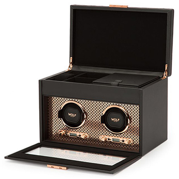 울프 엑시스 2구 워치와인더 시계 보관함 코퍼 2,089,000원