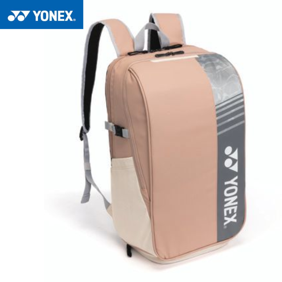 2026 요넥스 BA52512EX 배드민턴 테니스 스쿼시 정구 월드콜렉션 백팩 가방, 핑크/화이트, 1개 72,000원