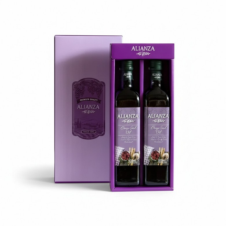 알리안자 2호 선물세트 포도씨유 500ml 2병 오일 (A) 41,890원