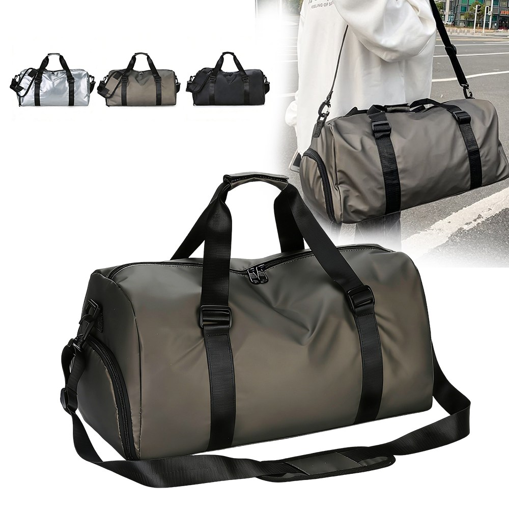 ZOZI 보스턴백 남녀공용 헬스가방 대용량 스포츠 숄더백 더플백 건습 분리 수납 신발가방 여행용 짐백 12,800원