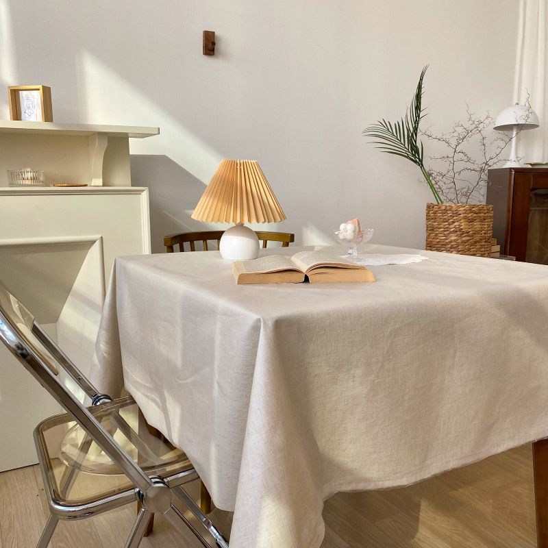 목화베리 린넨방수식탁보 캠핑식탁보 감성테이블보 4color 30,000원