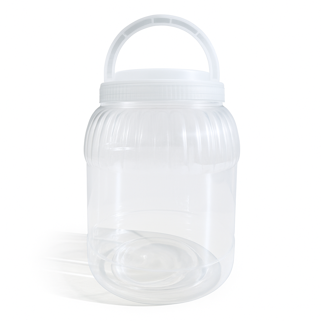 원형 3리터 광구용기 광구통 공통 플라스틱 원형 젓갈통 견과류통 곡물통 고추장통 된장통 담금주 과일청 페트병, 1개 1,710원