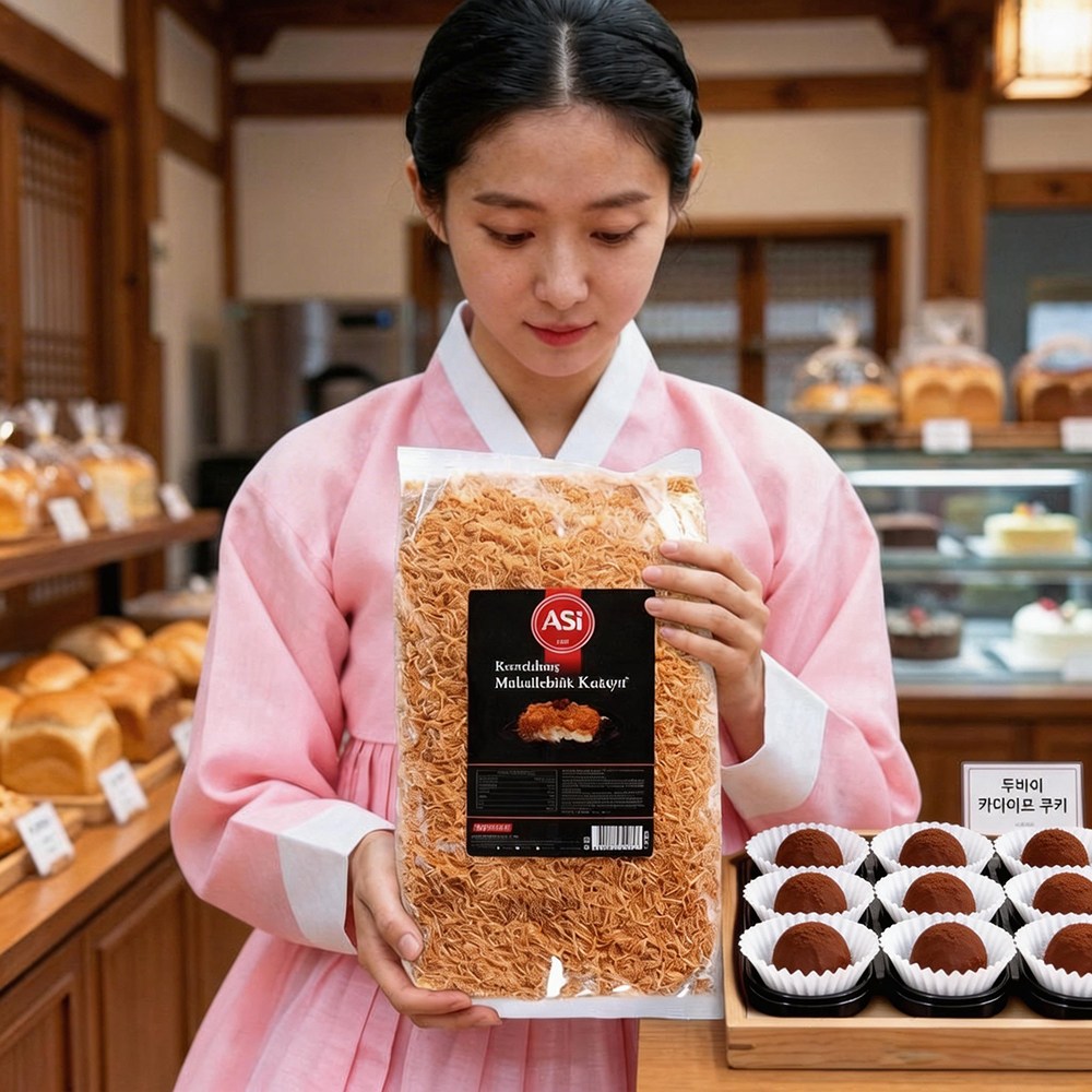 두바이쫀득쿠키 재료 구운 카다이프 카다이프면 몬트쿠키 두바이초콜릿 만들기 디저트 토핑 77,900원