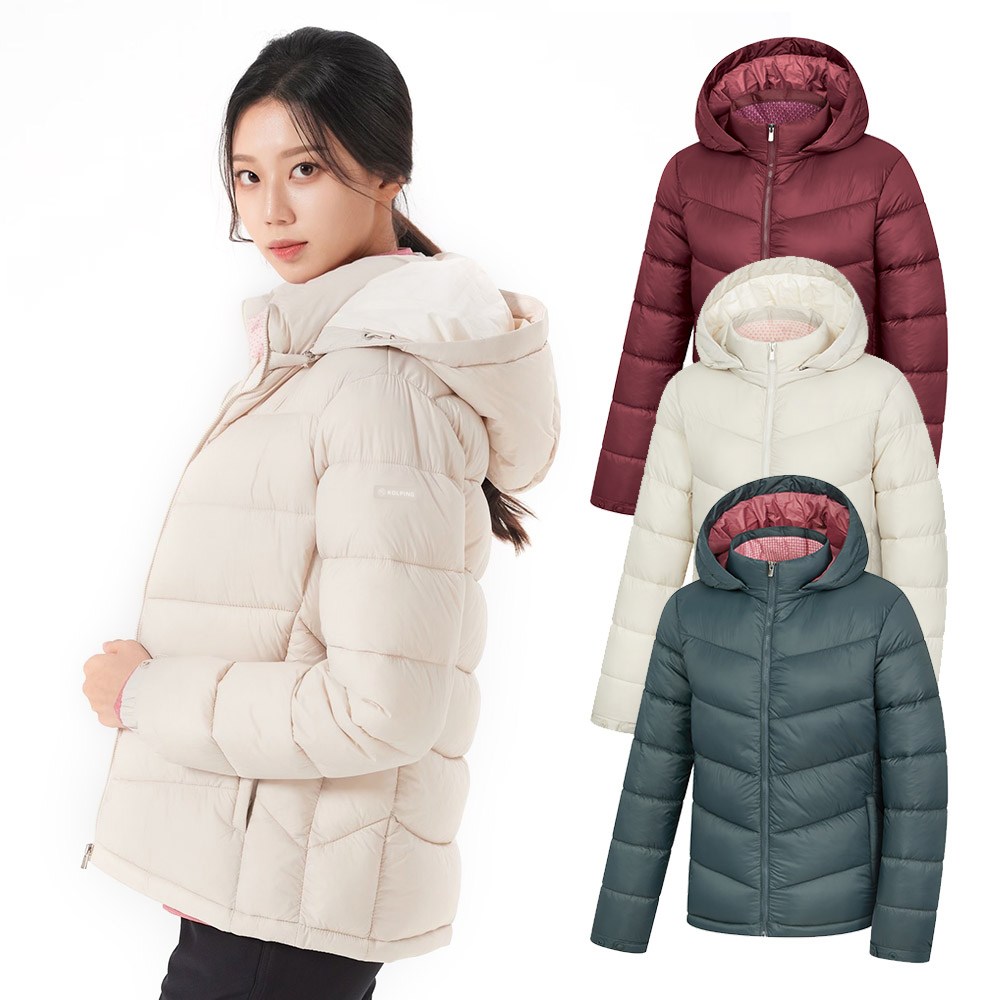 콜핑 여자 가벼운 웰론 중 경량 패딩 헤이리(여) KTJ6811W 47,900원