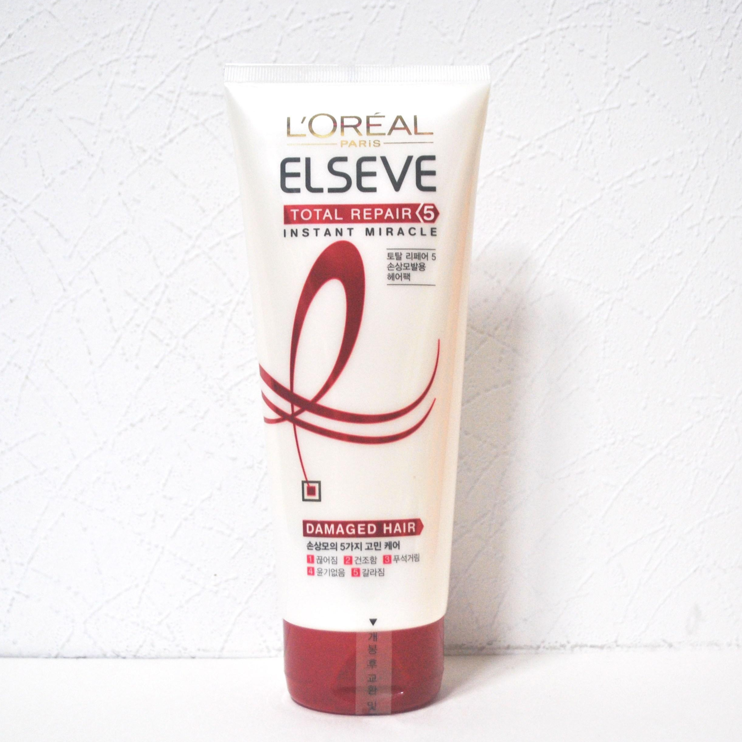 로레알파리 엘세브 토탈 리페어 5 인스턴트 미라클 손상 케어 헤어팩 59,450원