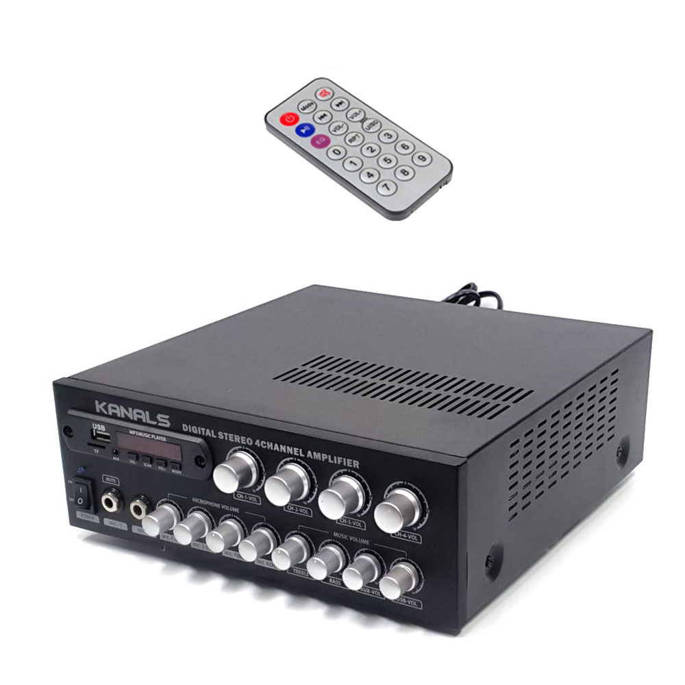 카날스 4채널 앰프 EMA-196 블루투스 매장용 미니앰프 320W 274,400원