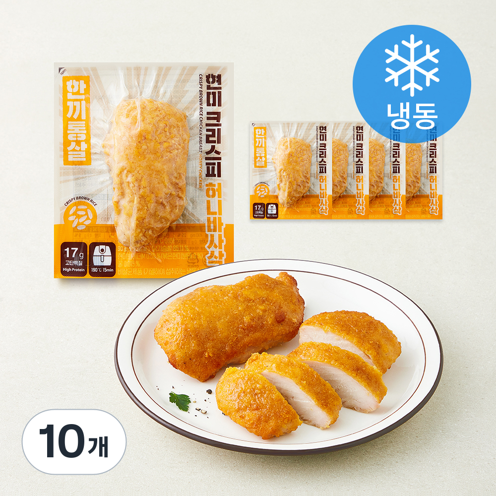 [로켓프레시] 한끼통살 현미 크리스피 닭가슴살 허니바사삭 (냉동) 26,960원