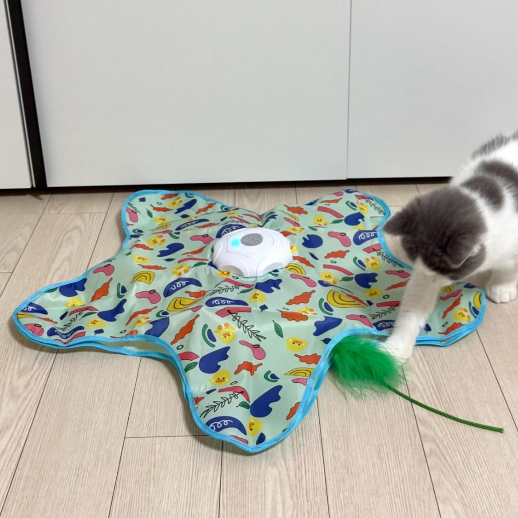 MAAH 고양이 혼자노는 꼬리잡기 자동 장난감 모션테일, SCB-14, 민트그린, 1개 22,500원