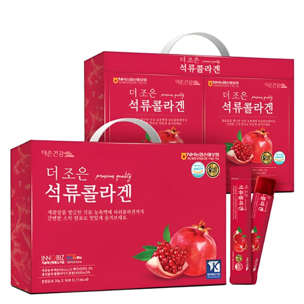 더좋은 석류 콜라겐 20g x 30포 1박스 피부 건강 젤리 스틱 효도 명절 설 추석 선물 세트 25,000원